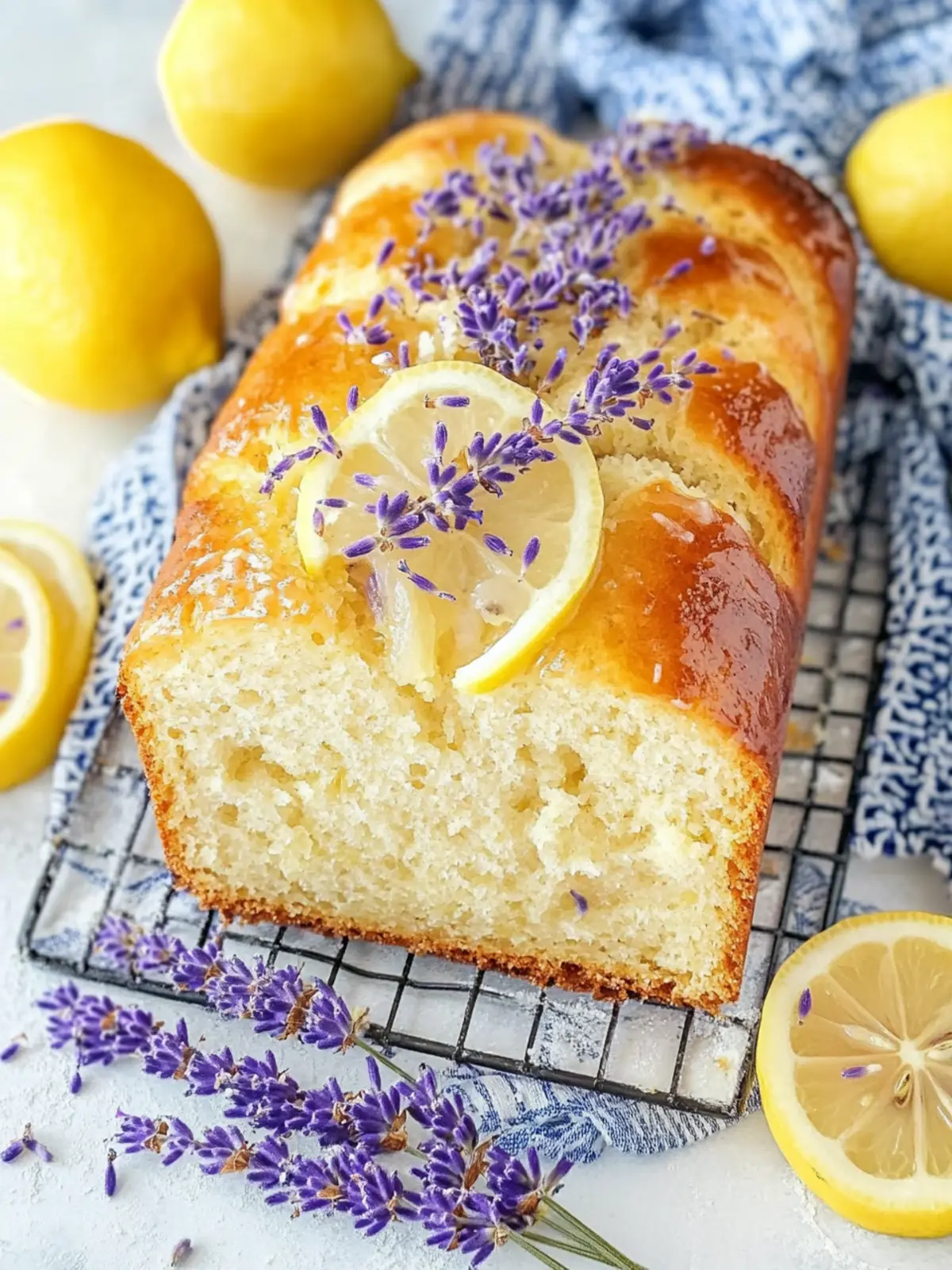 Lemon Lavender Milk Bread: A Cozy Treat for Home Bakers Lemon Lavender Milk Bread