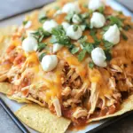 Crockpot Chicken Nachos That Transform Game Night Meals Crockpot Chicken Nachos
