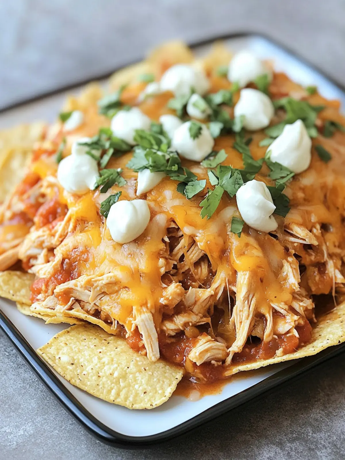 Crockpot Chicken Nachos That Transform Game Night Meals Crockpot Chicken Nachos