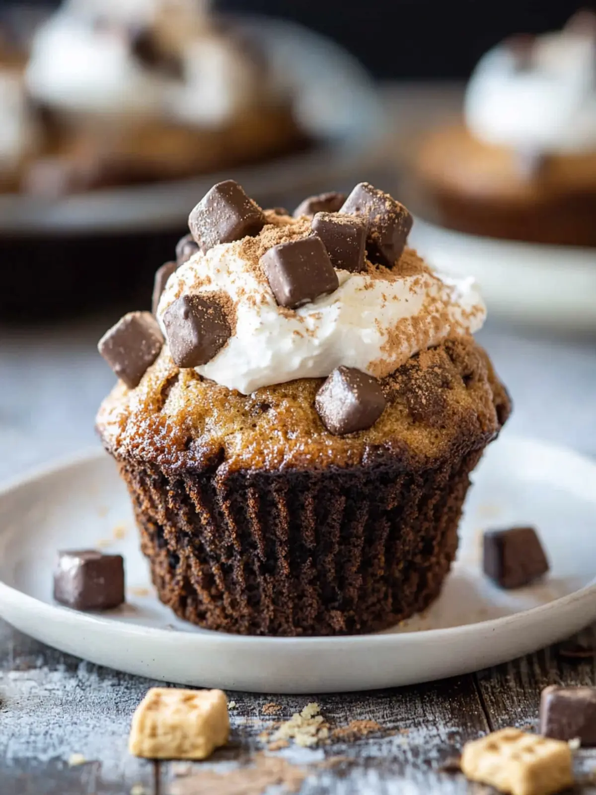 S’mores Muffins: Irresistibly Gooey and Easy to Make S’mores Muffins
