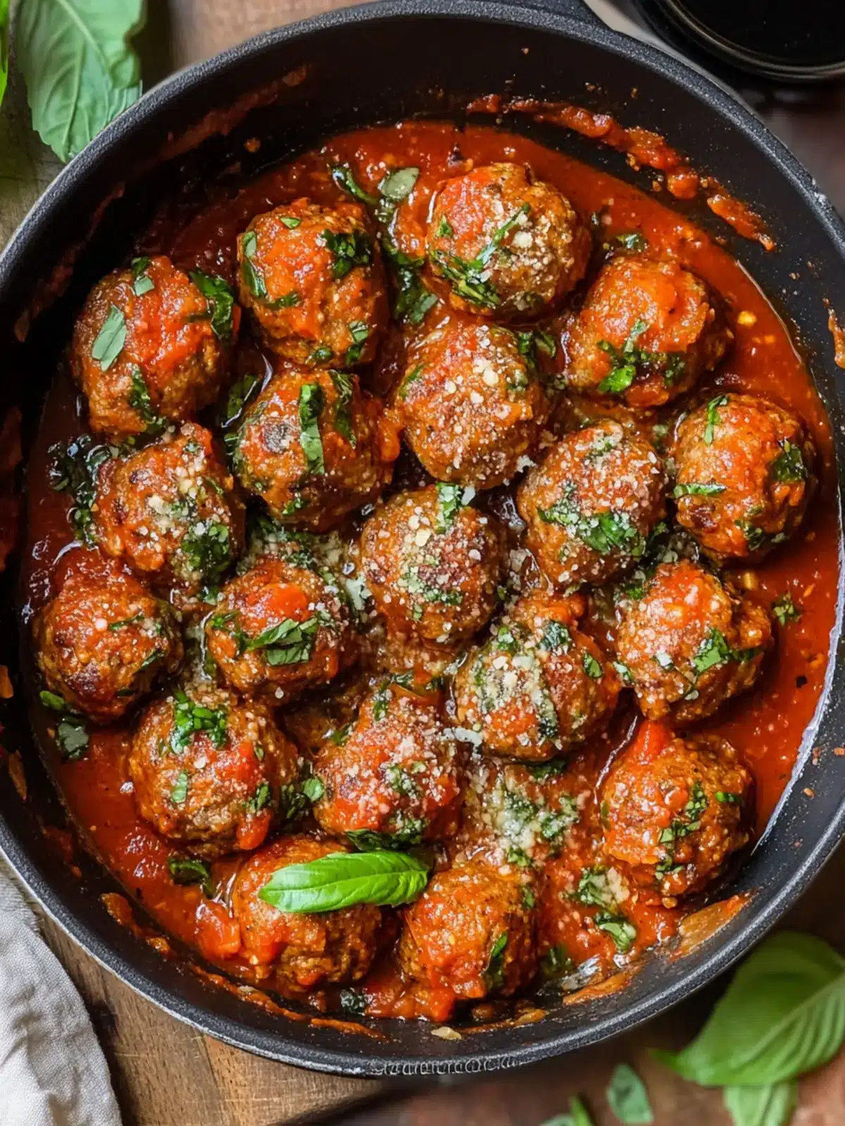 Savory Mushroom Meatballs in Tomato Sauce That Steal the Show Mushroom Meatballs in Tomato Sauce
