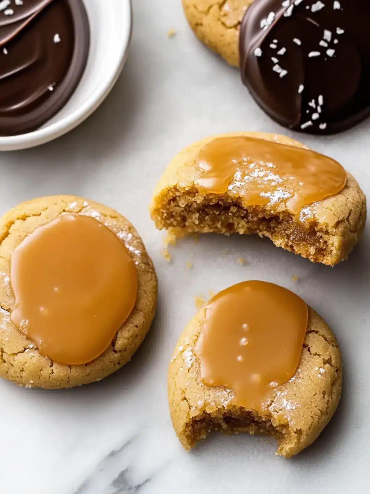 Decadent Caramel Cookies That Are Gluten Free and Delicious Caramel Cookies