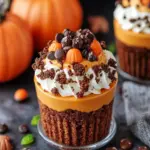 Delightful Pumpkin Patch Dirt Cups for Fall Fun Pumpkin Patch Dirt Cups