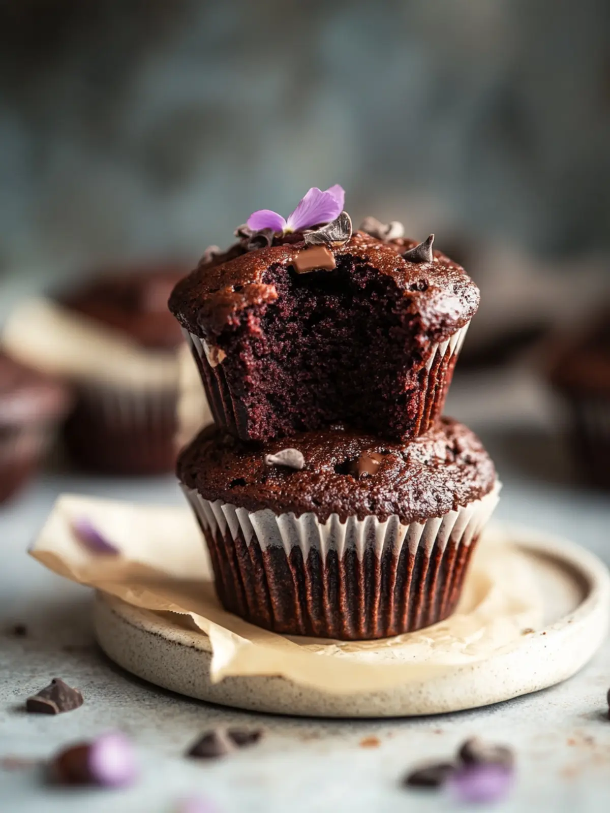 Irresistibly Moist Beetroot Chocolate Muffins You’ll Love Moist Beetroot Chocolate Muffins