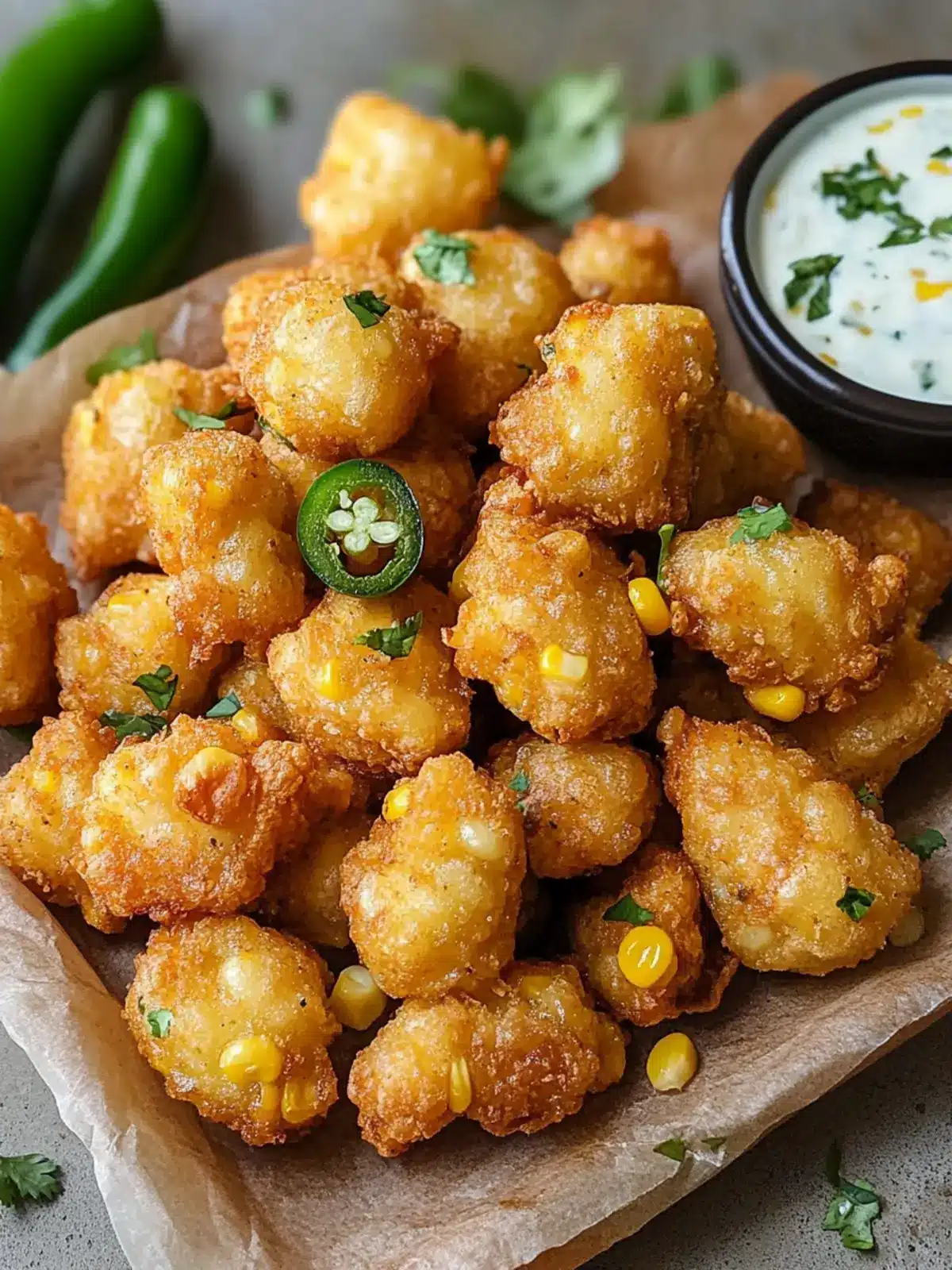 Savor These Spicy Jalapeno Corn Nuggets in Just 13 Minutes Jalapeno Corn Nuggets
