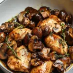 Savory Balsamic Chicken and Mushrooms You’ll Love Making Balsamic Chicken and Mushrooms