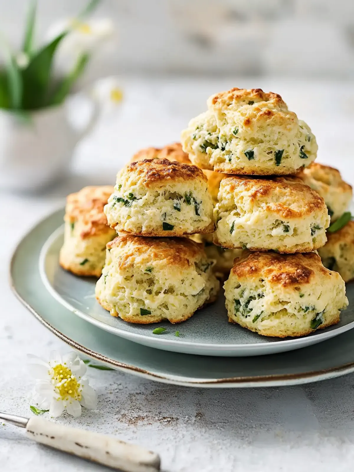 Mouthwatering Wild Garlic Cheese Scones You’ll Crave Daily Wild Garlic Cheese Scones