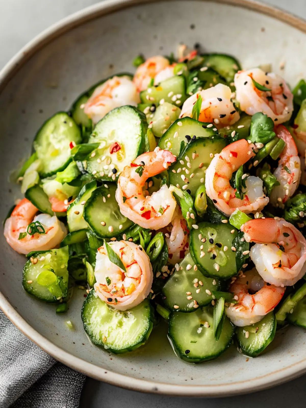 Refresh Your Plate with Japanese Cucumber Shrimp Salad Delight Japanese Cucumber Shrimp Salad