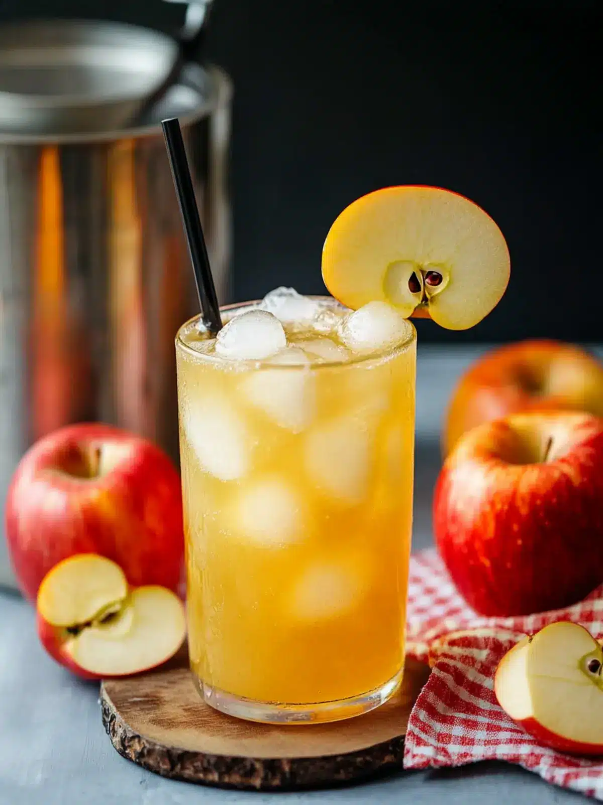 Sip Refreshingly Sweet Homemade Crisp Apple Soda Today Homemade Crisp Apple Soda