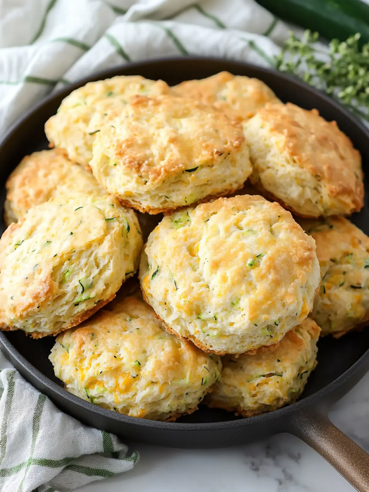 Savory Zucchini Cheddar Biscuits That Steal the Show Zucchini Cheddar Biscuits