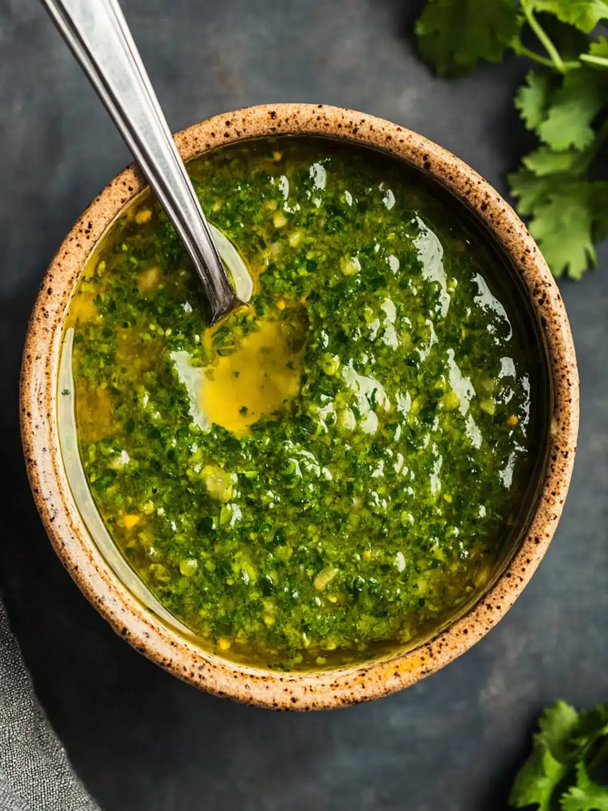 Zesty North African Cilantro Parsley Sauce in 10 Minutes North African Cilantro Parsley Sauce