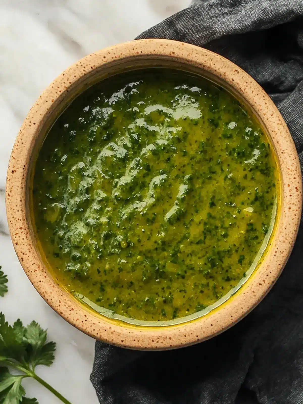 Zesty North African Cilantro Parsley Sauce in 10 Minutes North African Cilantro Parsley Sauce