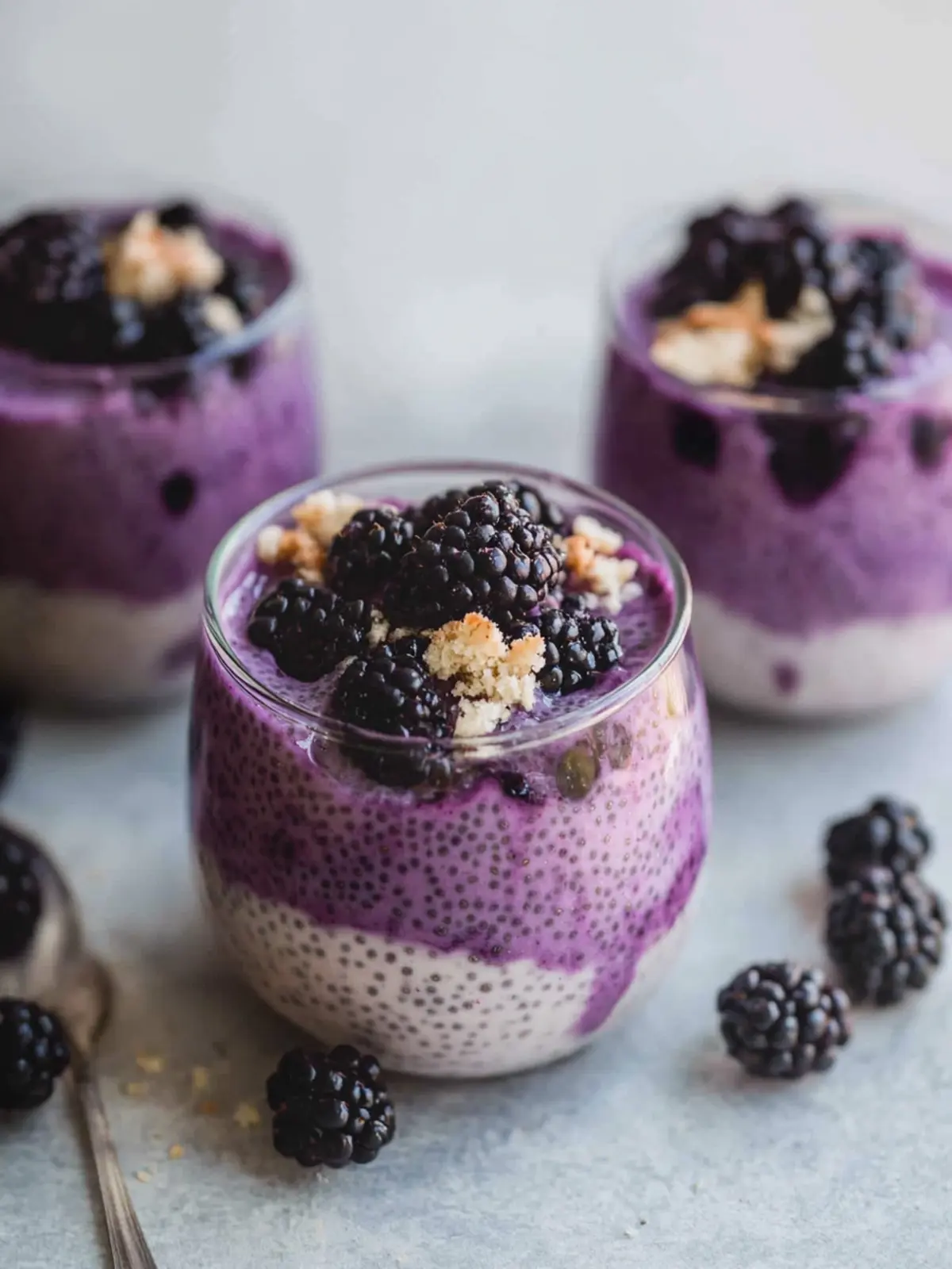 Irresistible Blackberry Cobbler Chia Pudding to Savor Today Blackberry Cobbler Chia Pudding