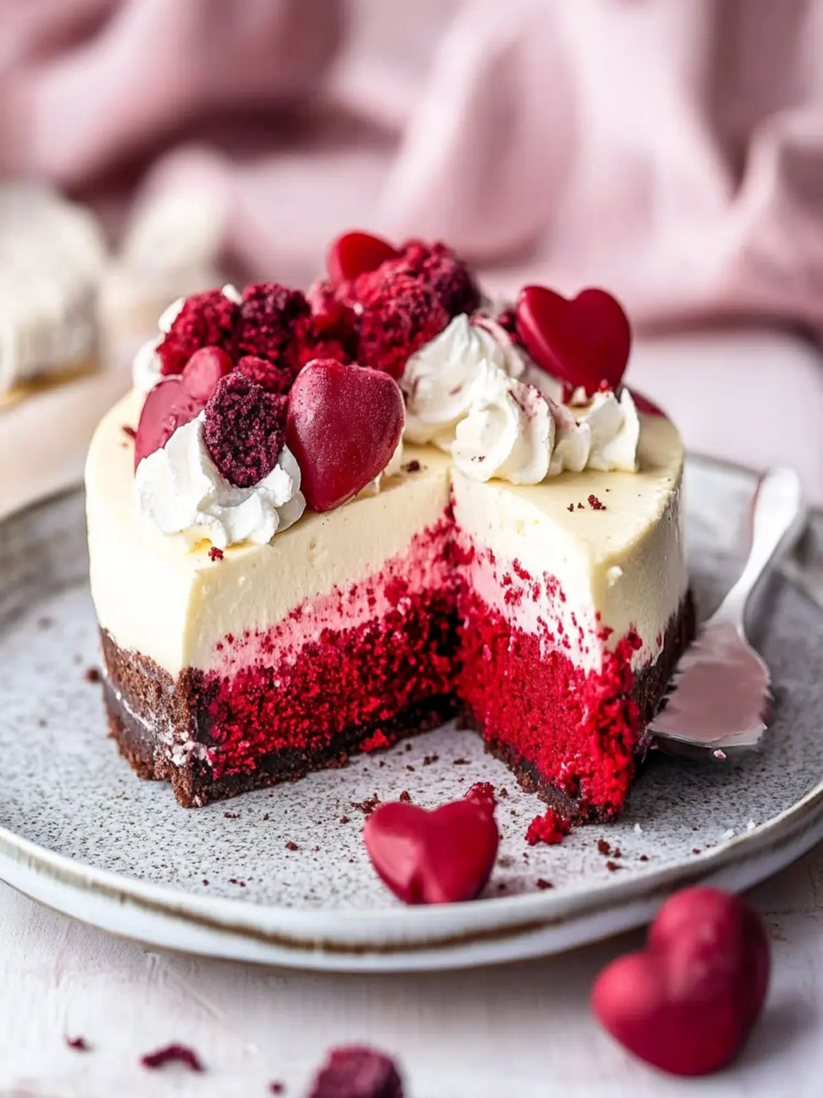 Indulge in Rich Red Velvet Cheesecake Bliss at Home Red Velvet Cheesecake