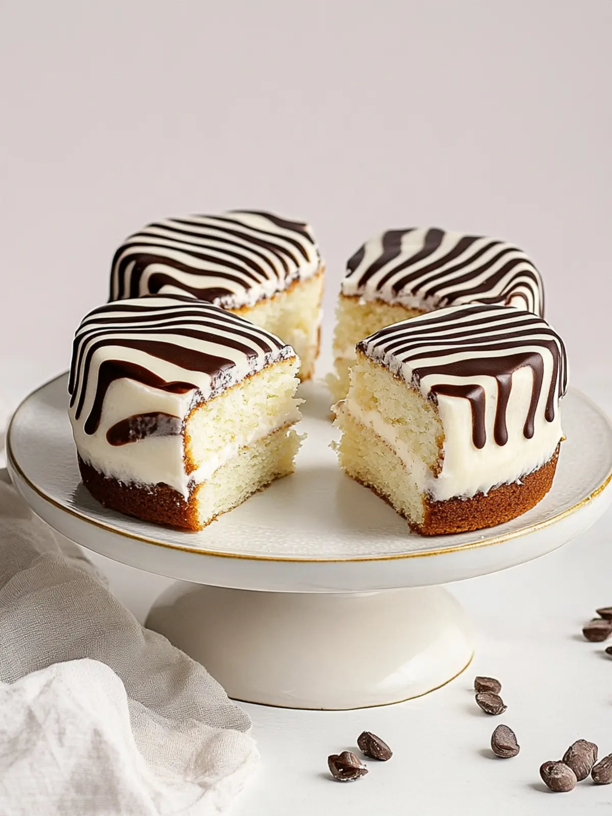 Deliciously Fun Gluten Free Zebra Cakes for Sweet Cravings Gluten Free Zebra Cakes