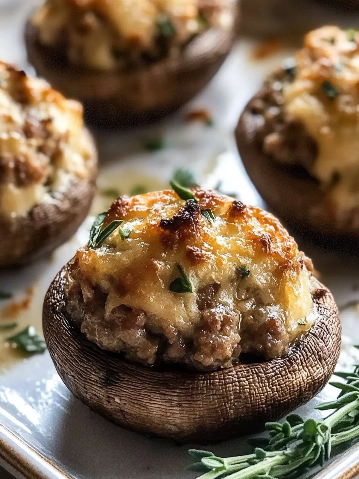 Delicious Italian Sausage Stuffed Mushrooms You’ll Love Italian Sausage Stuffed Mushrooms