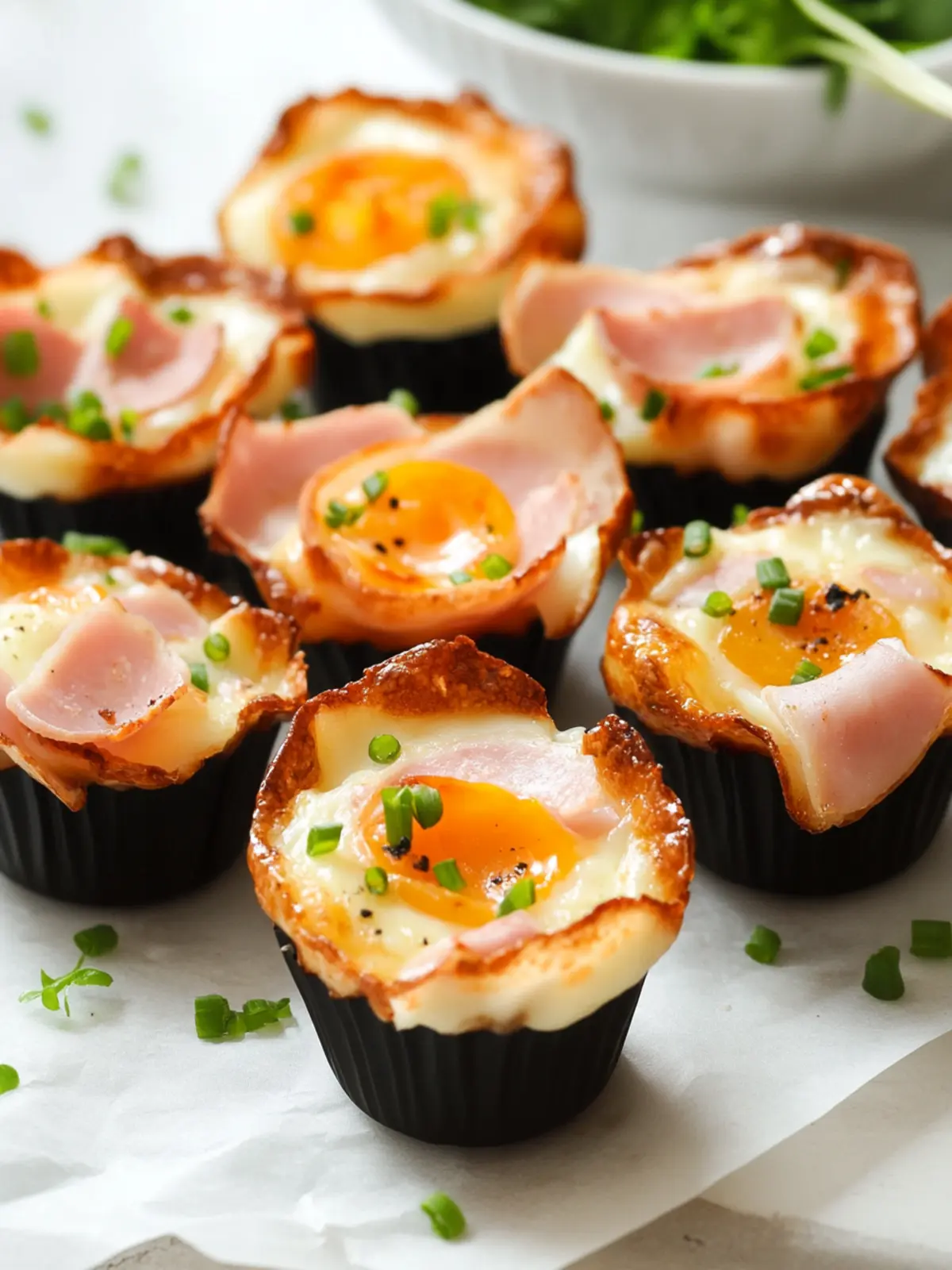 Delicious Ham and Cheese Egg Cups for Quick Breakfast Bliss Ham and Cheese Egg Cups