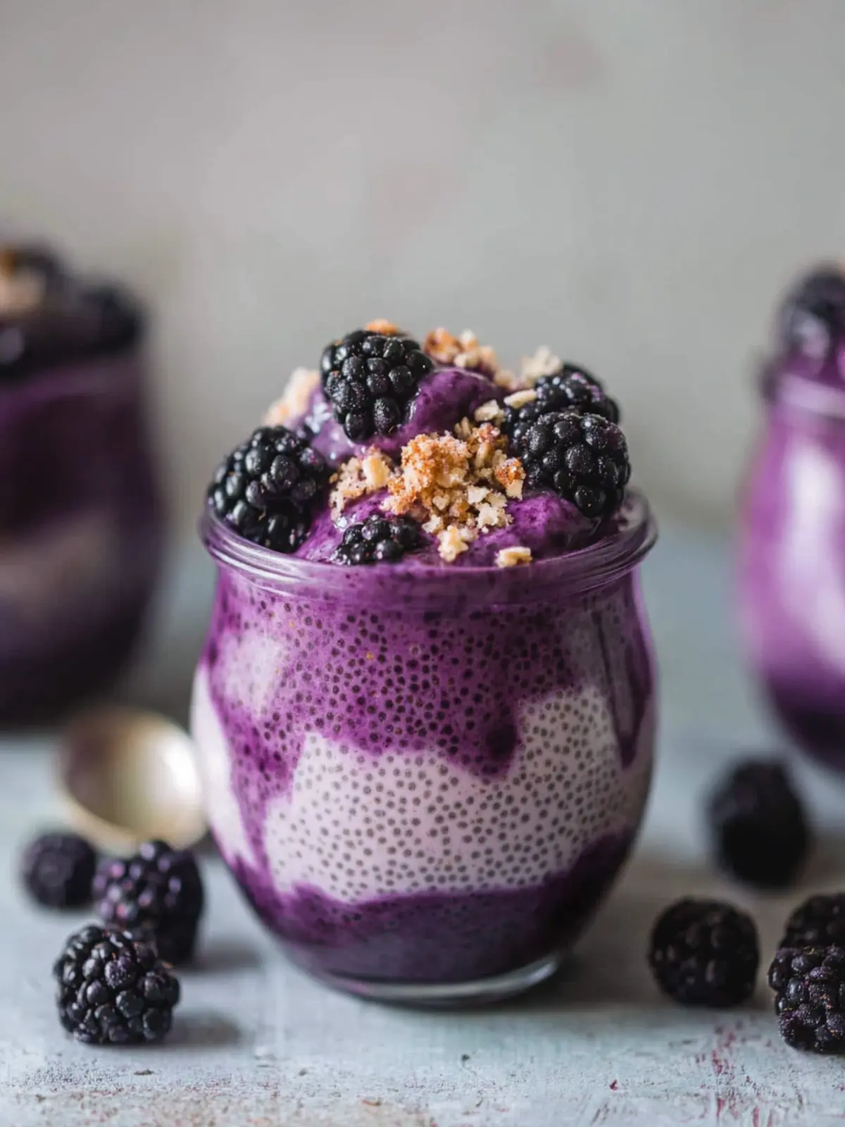 Irresistible Blackberry Cobbler Chia Pudding to Savor Today Blackberry Cobbler Chia Pudding