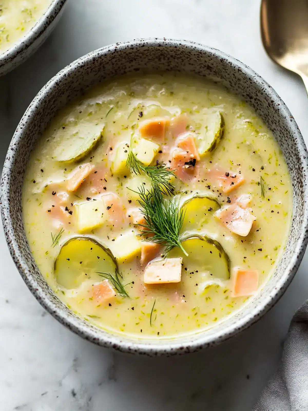 Dill Pickle Soup: A Comforting Twist on Classic Flavors Dill Pickle Soup