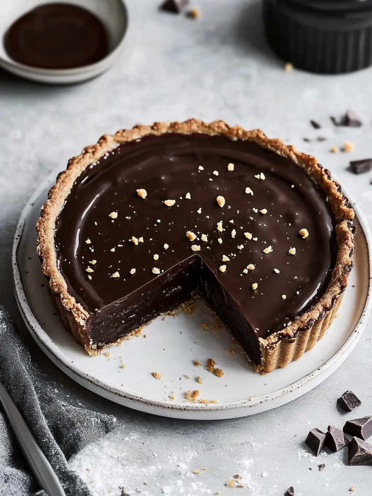 Irresistible Peanut Butter Chocolate Ganache Tart Recipe Peanut Butter Chocolate Ganache Tart