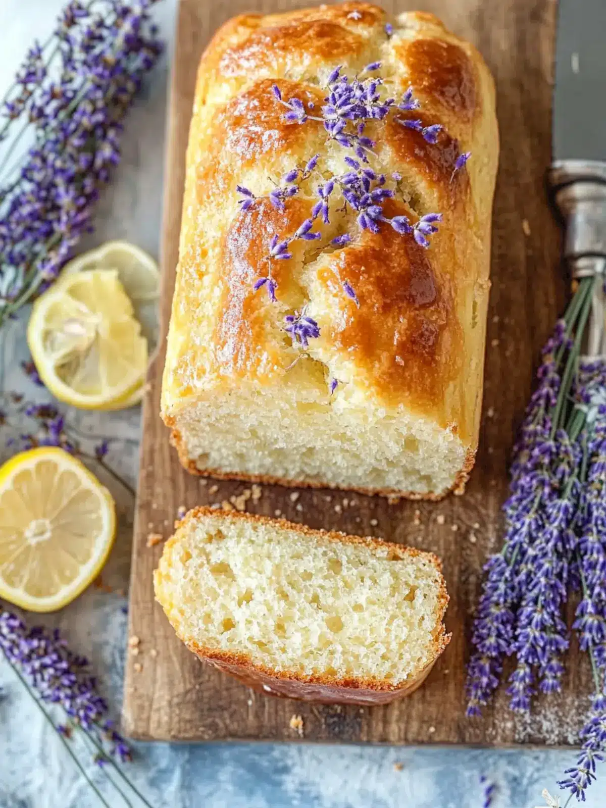 Lemon Lavender Milk Bread: A Cozy Treat for Home Bakers Lemon Lavender Milk Bread