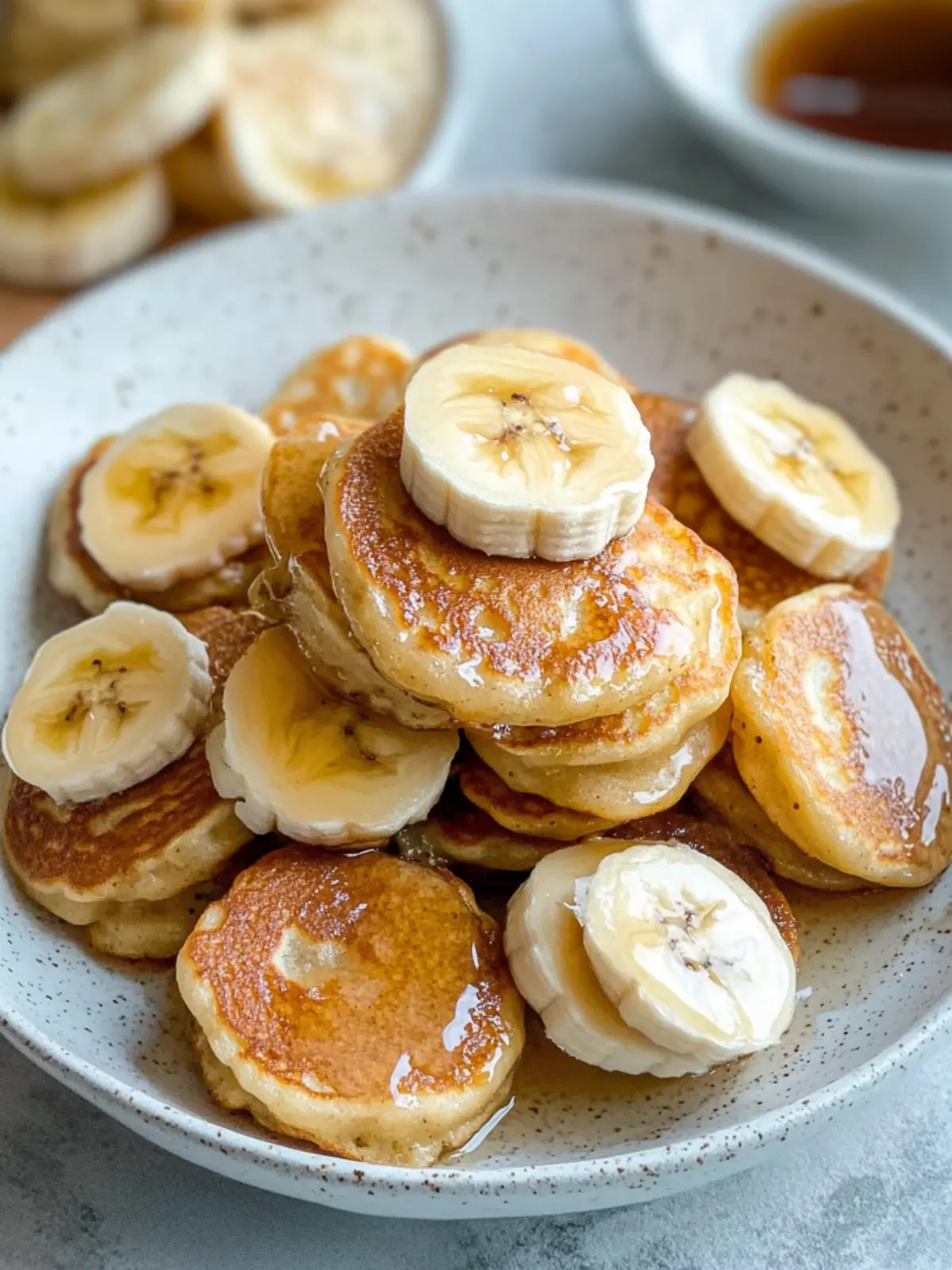 Irresistible Mini Banana Pancake Bites for a Sweet Start Mini Banana Pancake Bites