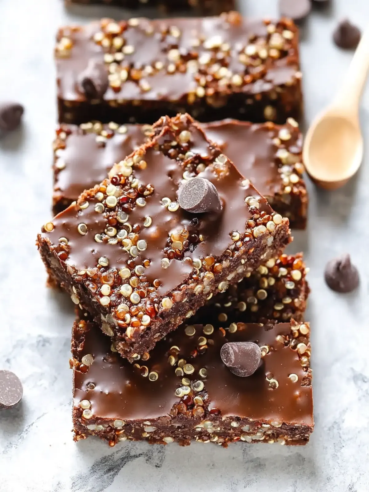 Deliciously Healthy Chocolate Quinoa Bars for Guilt-Free Snacking Chocolate Quinoa Bars