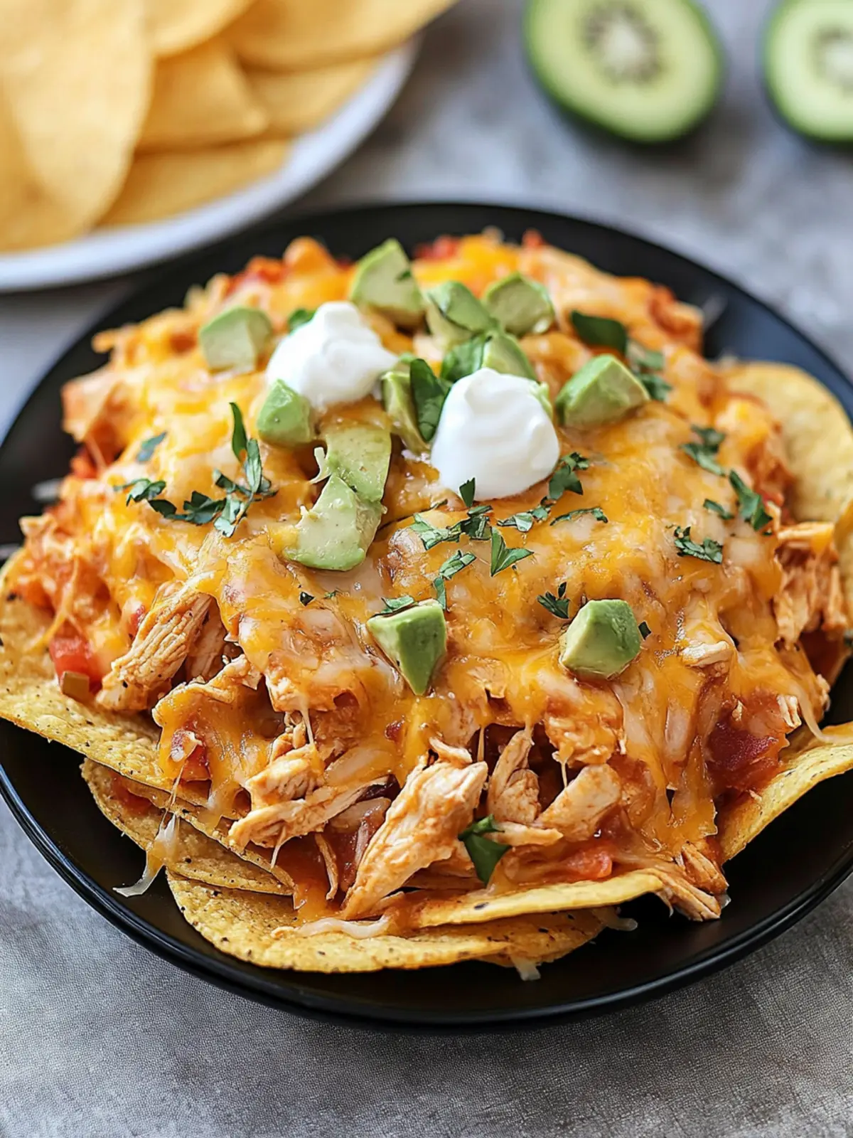 Crockpot Chicken Nachos That Transform Game Night Meals Crockpot Chicken Nachos