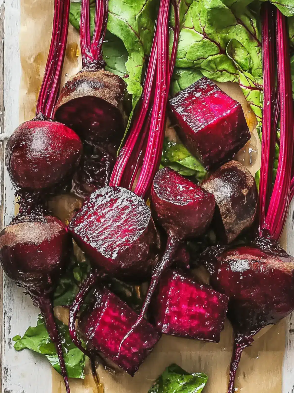 Irresistibly Sweet Roasted Beets with Balsamic Drizzle Roasted Beets