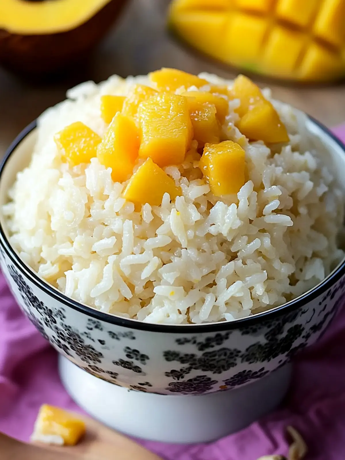 Delicious Mango Coconut Sticky Rice You’ll Crave Again! Mango Coconut Sticky Rice