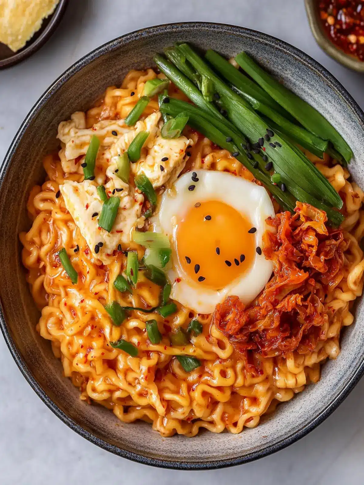 Savory Kimchi Cheese Ramen Stir-Fry You'll Crave Again! Kimchi Cheese Ramen Stir-Fry