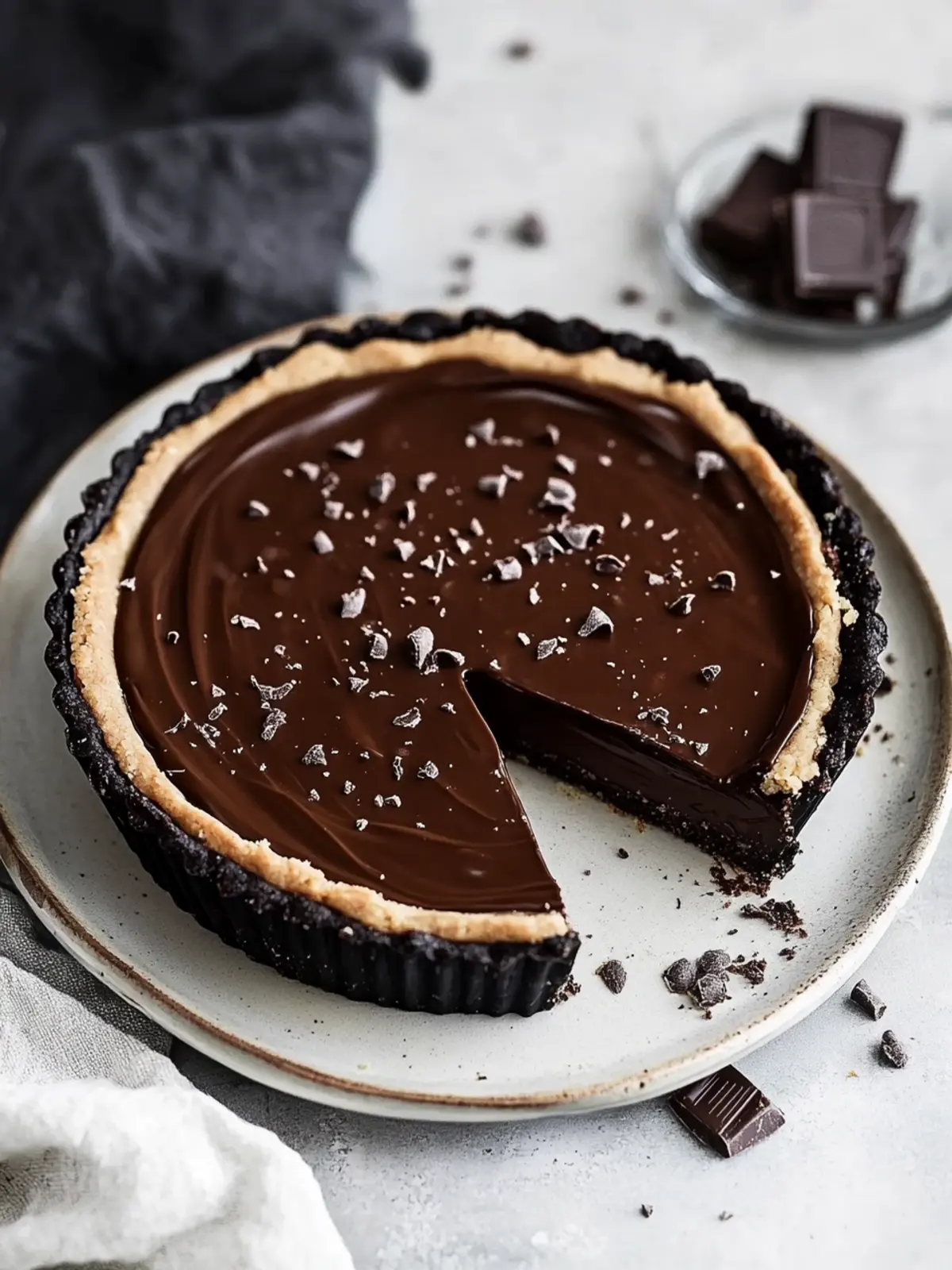 Irresistible Peanut Butter Chocolate Ganache Tart Recipe Peanut Butter Chocolate Ganache Tart