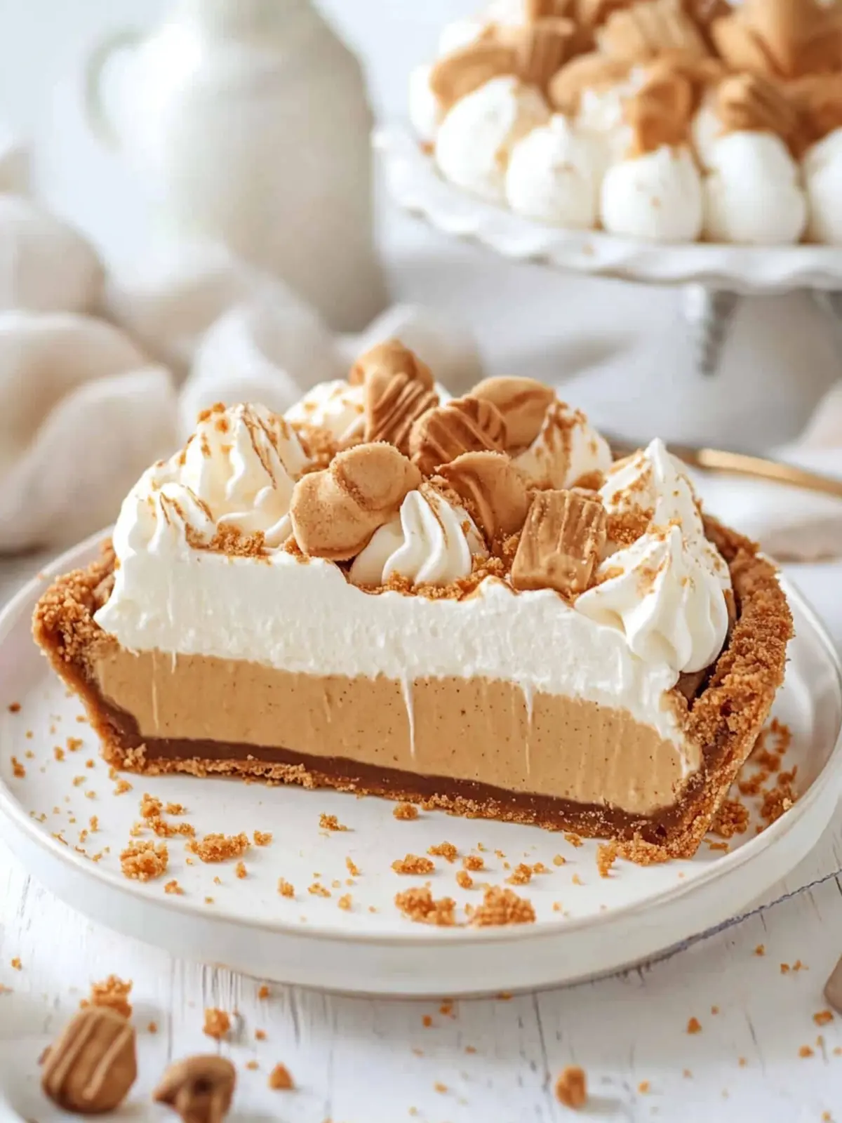 Decadent Biscoff Marshmallow Pie That Will Wow Your Guests Biscoff Marshmallow Pie