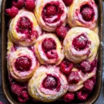 Delicious Lemon Raspberry Rolls that Brighten Your Day Lemon Raspberry Rolls