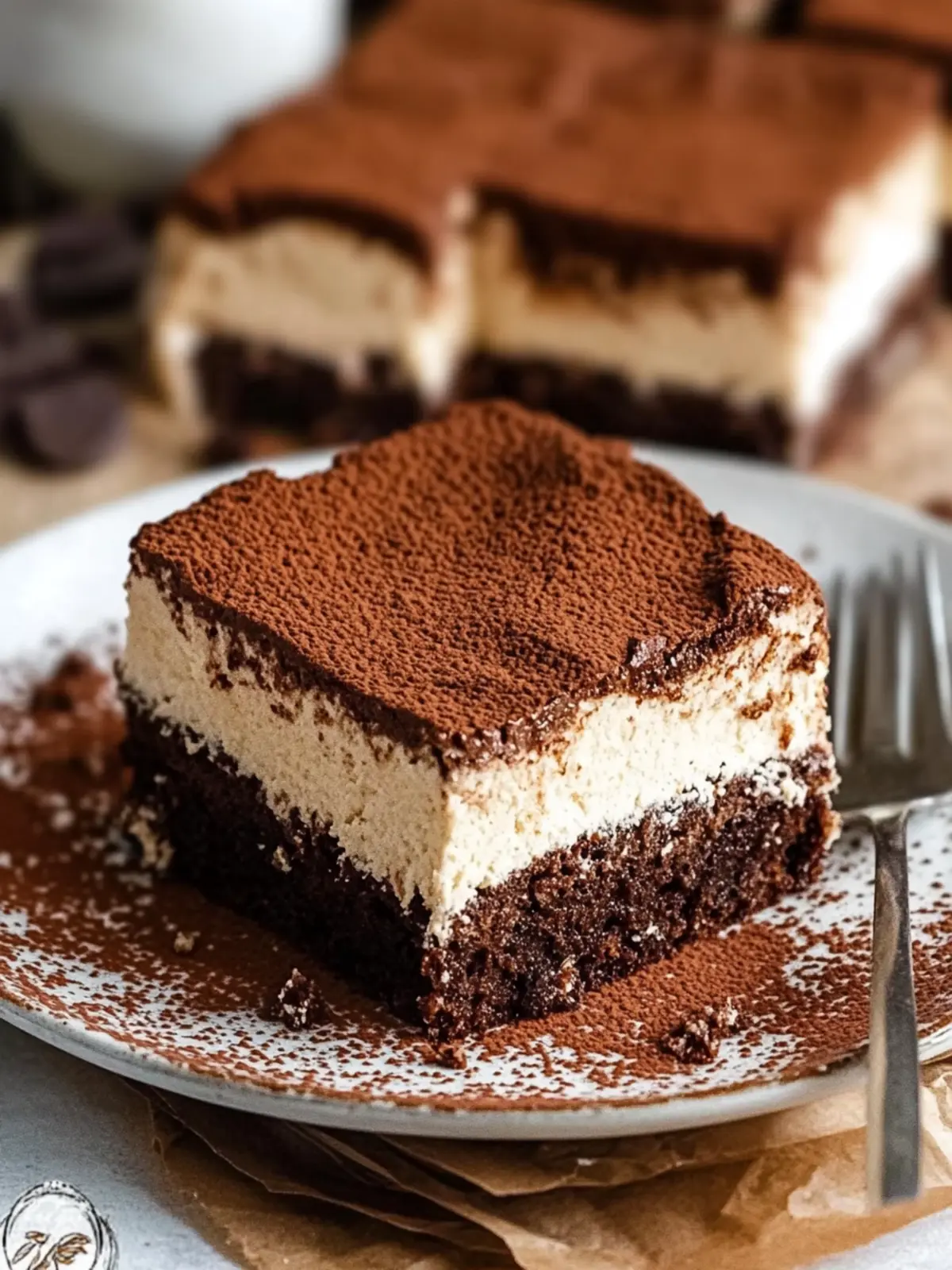 Indulge in Dreamy Tiramisu Brownies for Ultimate Delight Tiramisu Brownies