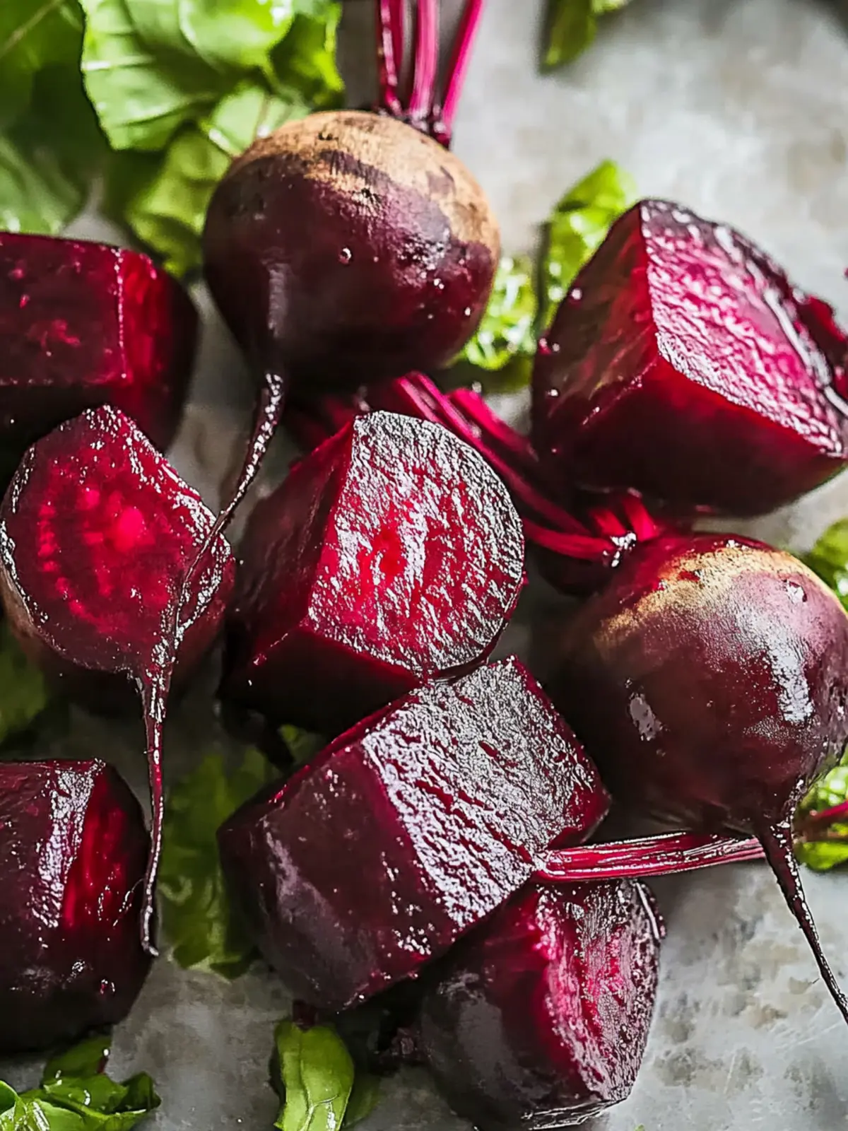Irresistibly Sweet Roasted Beets with Balsamic Drizzle Roasted Beets