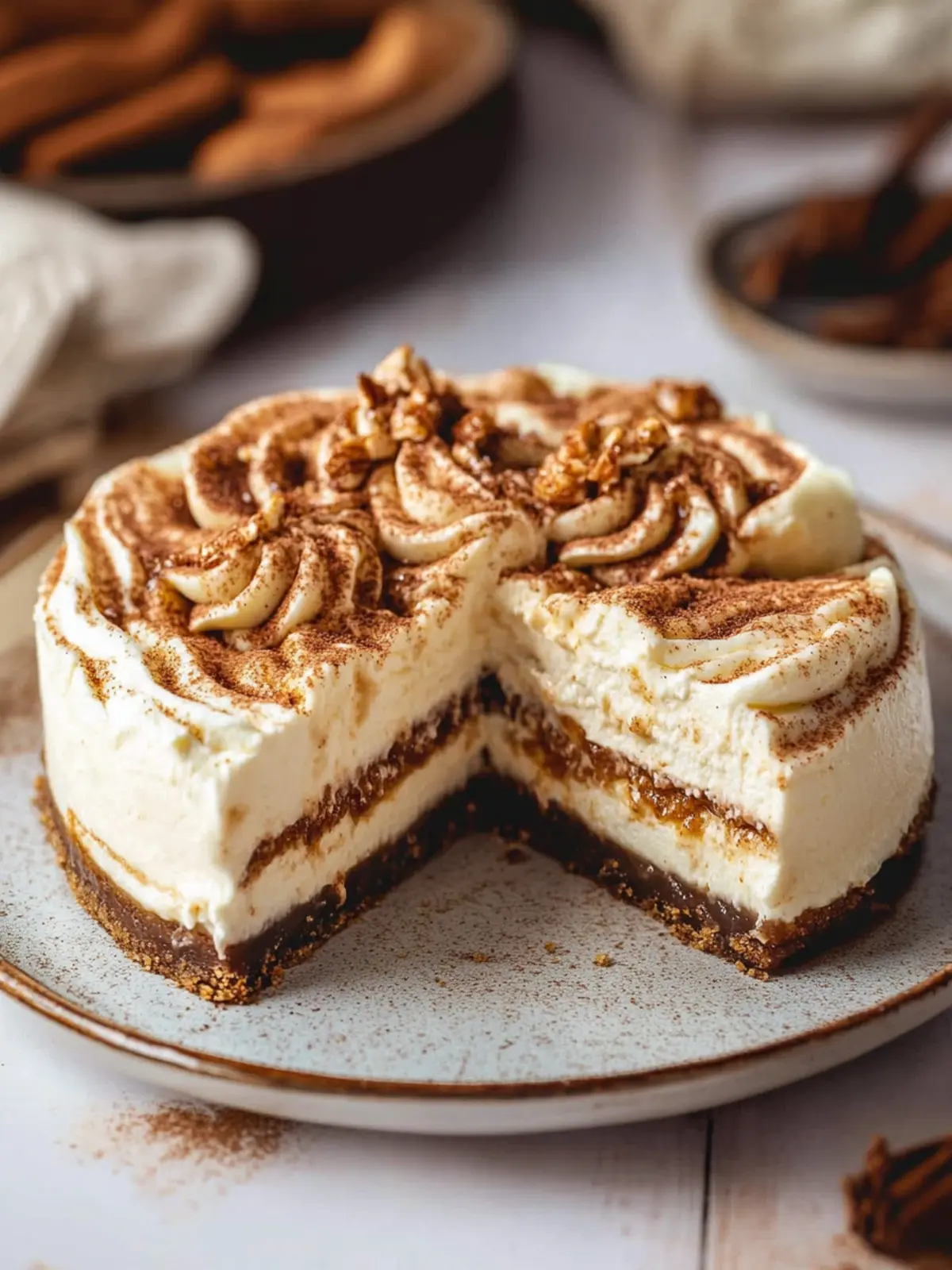 Cinnamon Roll Cheesecake: A Perfect Sweet Twist for Dessert Lovers Cinnamon Roll Cheesecake