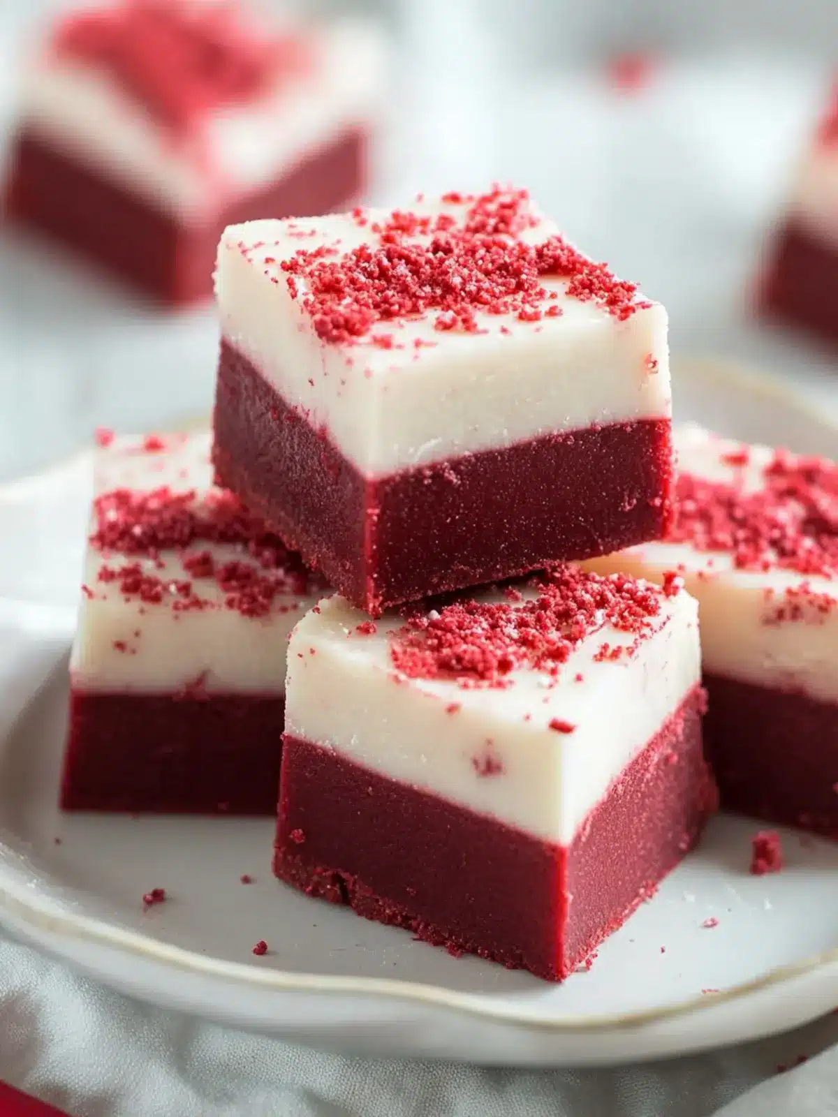 Decadent Red Velvet Fudge That Will Wow Your Guests Red Velvet Fudge