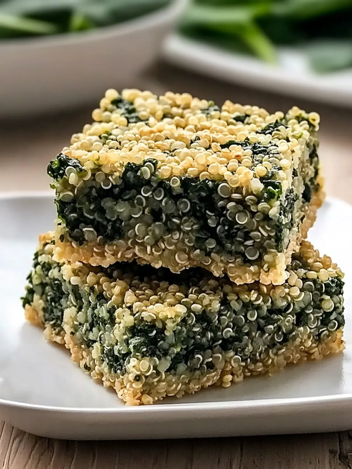 Wholesome Quinoa Spinach Breakfast Bars to Energize Your Mornings Quinoa Spinach Breakfast Bars