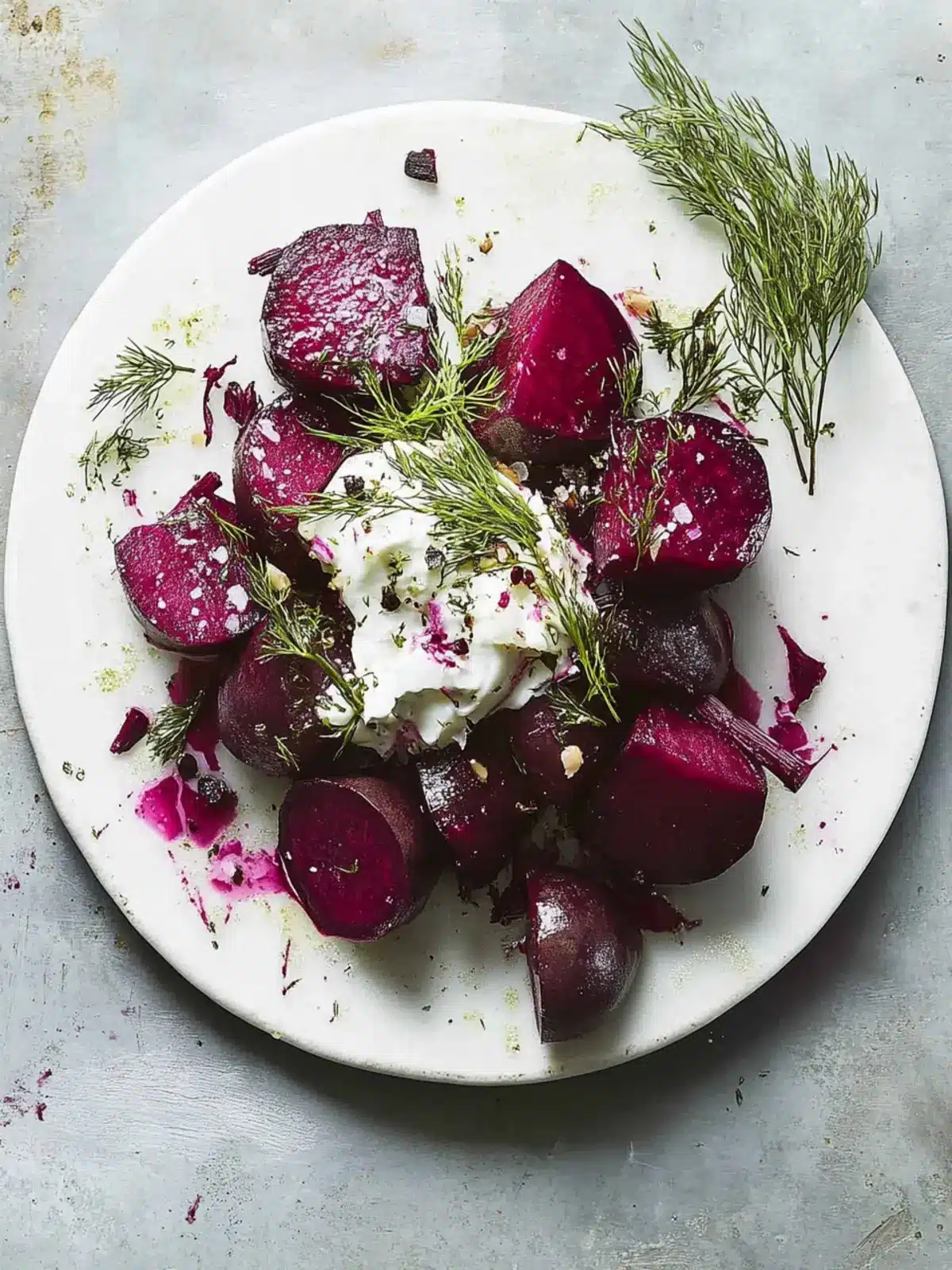 Discover Irresistible Roasted Beets With Dill Cream Today Roasted Beets With Dill Cream