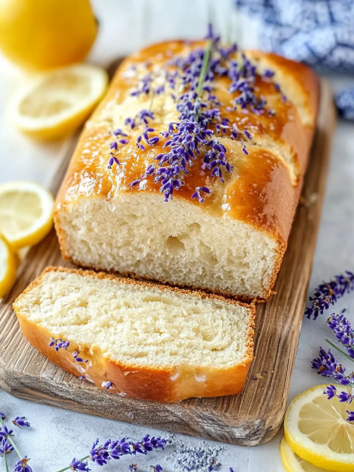 Lemon Lavender Milk Bread: A Cozy Treat for Home Bakers Lemon Lavender Milk Bread