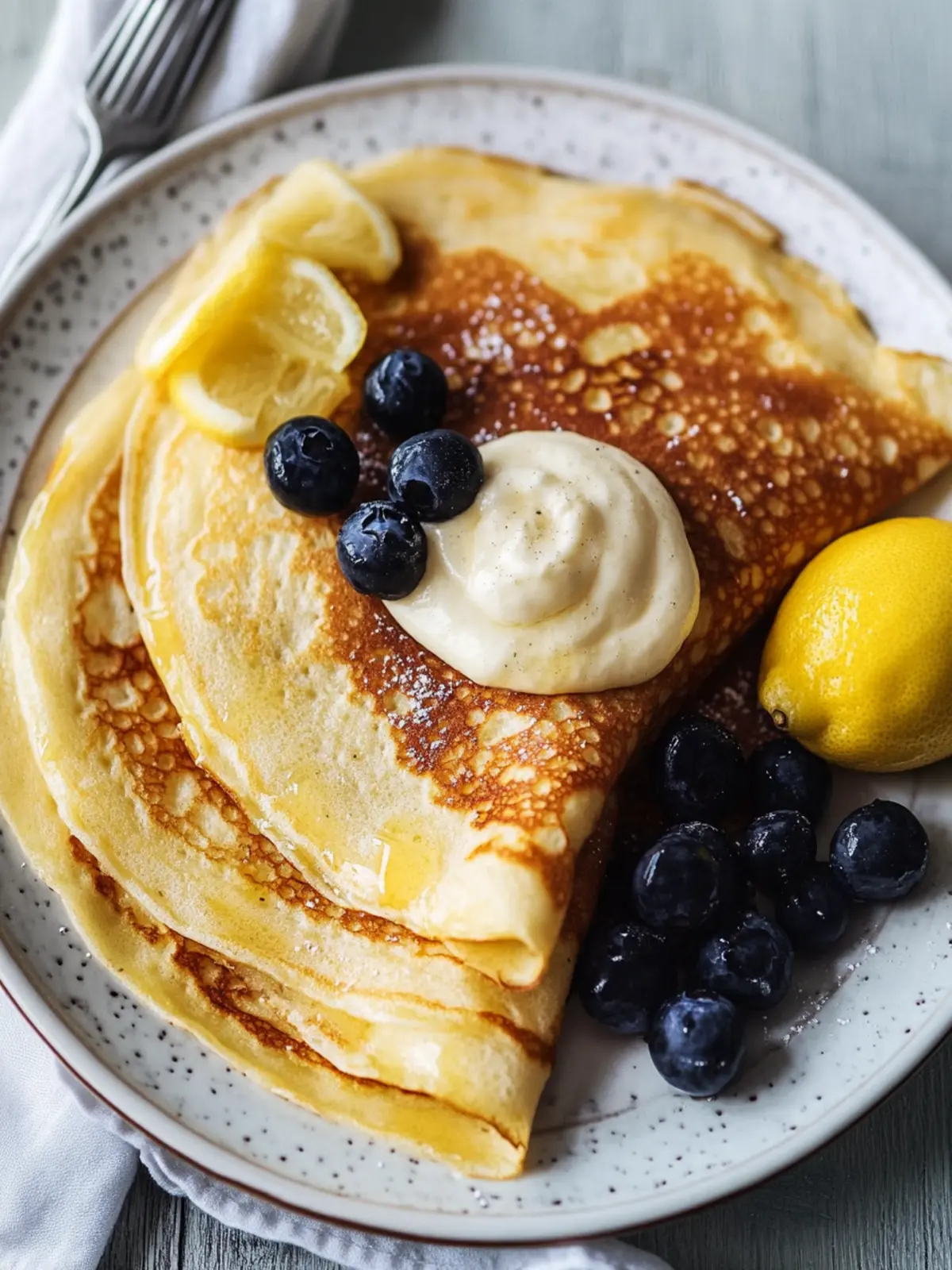 Zesty Lemon Breakfast Crepes to Brighten Your Mornings Lemon Breakfast Crepes