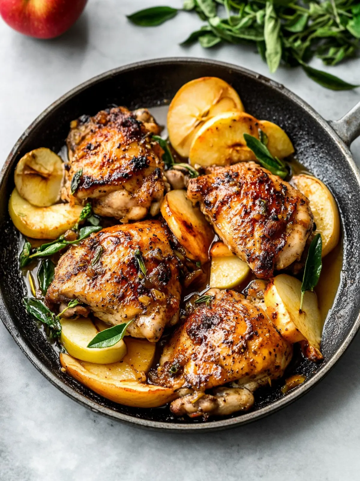 Savory Skillet Apple Cider Chicken for Cozy Evenings Skillet Apple Cider Chicken