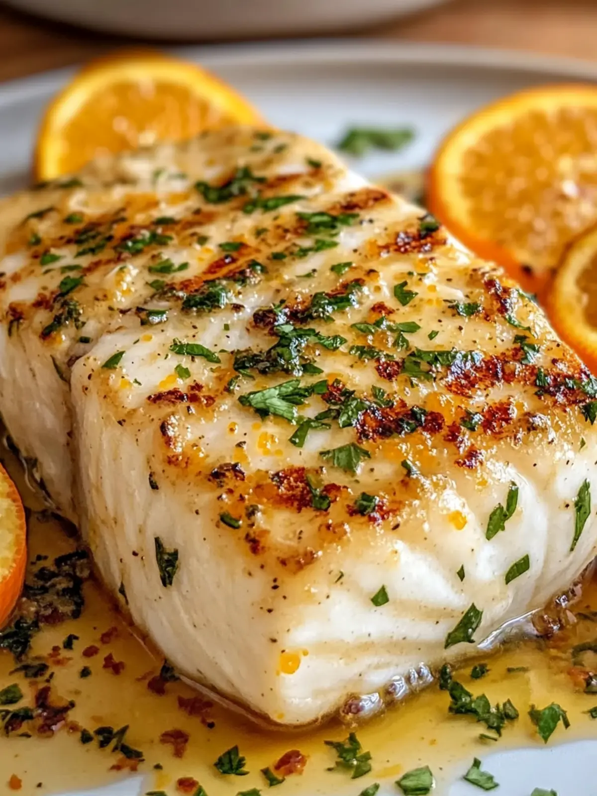 Zesty Orange Dijon Grilled Halibut for Flavor Lovers Orange Dijon Grilled Halibut